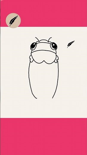 How to Draw a Cute Cicada Easy, Simple Insect Bug Drawing for Kids #lidoartworks s