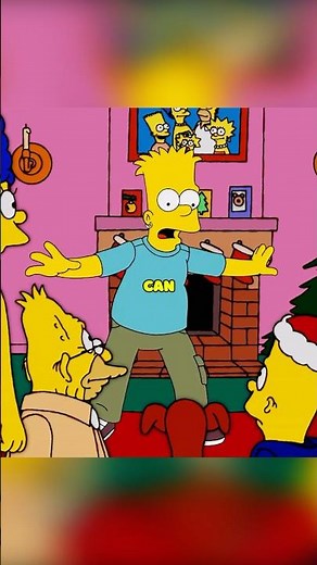 Bart went back in time