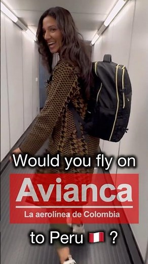 WOULD YOU FLY ON AVIANCA AIRLINES AIRBUS A320 IN ECONOMY SEAT TO LIMA PERU? #travel @avianca
