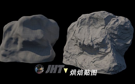 Maya-xNormal 贴图烘焙
