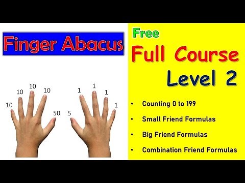 Finger Abacus Level 2 Full Course /Finger Math