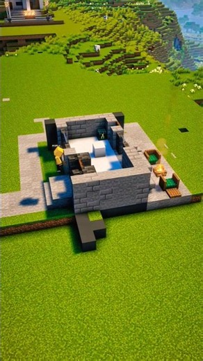🏡 Easy Modern House Tutorial | Minecraft #minecraft #minecraftbuilding #gaming