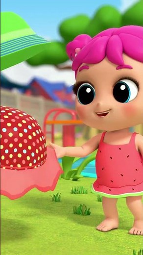 🚫🏊 No No Swimming Song #LittleAngel #Shorts #KidsSongs