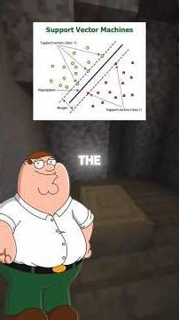 Support Vector Machine in Machine Learning easy explanation By Peter Griffin. #petergriffin