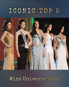 177K views · 1.9K reactions | Iconic Top 5: Miss Universe 2005 | Missosology | Facebook