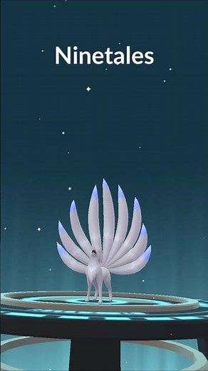 Evolving Shiny Vulpix into Shiny Ninetales - Pokémon Go