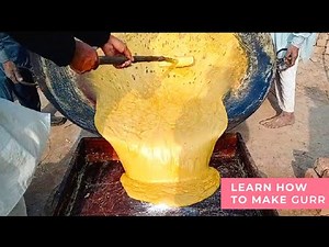 Jaggery (Gurr) Making Process | How to Make Organic Jaggery and Jaggery Powder (Shakar) in Village