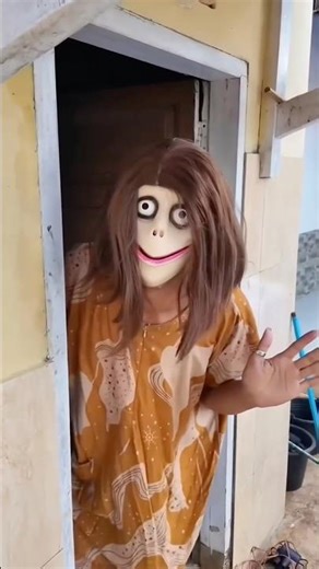 Peek-a-boo Masked Ghost #shortvideo #comedy #funny