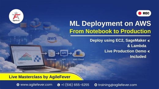 ML Deployment on AWS: From Notebook to Production | AgileFever posted on the topic | LinkedIn