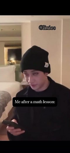 Imagine you have two math lessons on the same day😭 #straykids #bangchan
