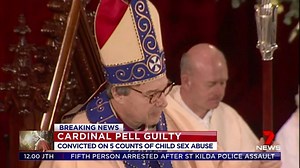 It was our nation's biggest story, which media outlets couldn't tell you about until now. Cardinal George Pell, the highest ranking Catholic in Australia and among the Pope's most trusted advisors, has been found guilty of five counts of child sex abuse. More: http://bit.ly/2UdZCPz The latest in 7 News at 4pm and 6pm. Watch on Channel 7 Adelaide or 7plus | www.7plus.com.au/news #GeorgePell #7News | 7NEWS Adelaide