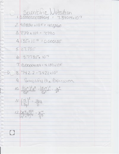 PreCalculus Notes Semester 1