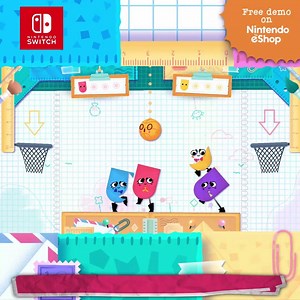 Have you been playing Snipperclips with your pals? You can try the demo for free: http://bit.ly/2osnF0g | Nintendo Switch