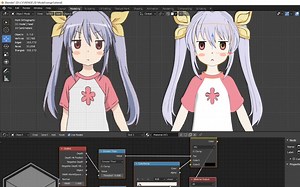 (基础入门)Blender2.91制作动漫模型全流程