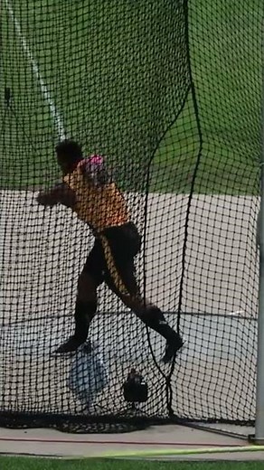 Sam Mattis 66 Meter Discus Throw to Win USA Championship #shorts