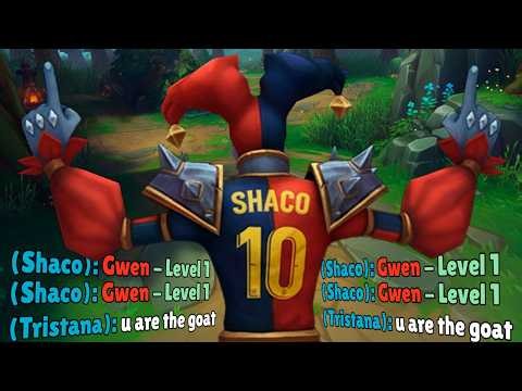 I left the Level 1 Jungler for 3 minutes: The worst possible punishment... (Shaco Support Invades) 🤡