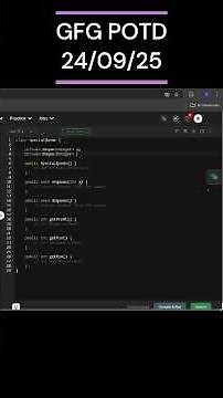 Design MinMax Queue | GFG POTD | 24/09/2025 #coding #gfg #potd #java