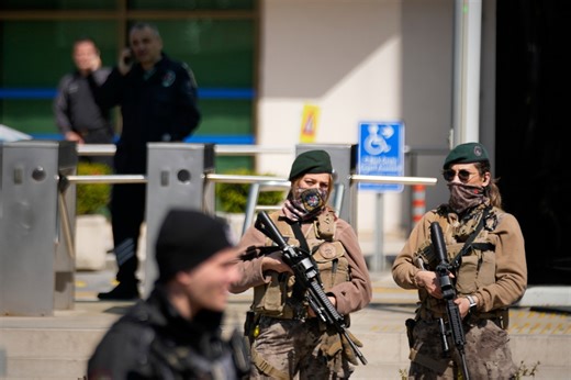 Gunmen attack police near building housing Israeli consulate in Istanbul