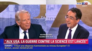 34K views · 856 reactions | Désinformation, manipulation et guerre médiatique : Dominique de Villepin lève le voile sur les véritables détenteurs des médias, instruments au service d’agendas politiques et financiers soigneusement orchestrés. La liberté de la presse est confisquée par des lobbys financiers qui détournent la démocratie en arme de domination, pour envahir, disloquer et diviser des États souverains. | Invité de la Rédaction | Facebook