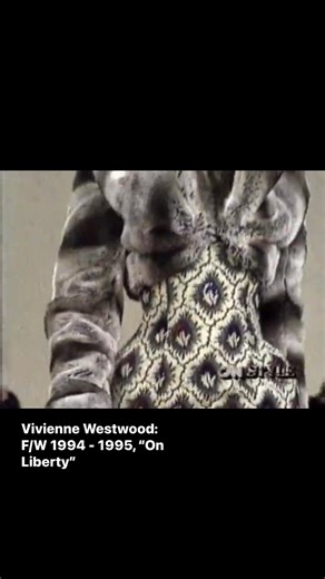 2.4K views · 78 reactions | Vivienne Westwood: F/W 1994 - 1995, “On Liberty” | Runwaymodel | Facebook