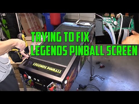 Atgames sent me a Legends Pinball Screen to Fix