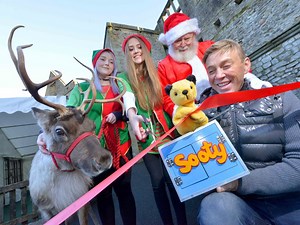 Wolverhampton panto stars Richard Cadell and Sooty open Dudley Zoo grotto - with pictures and video