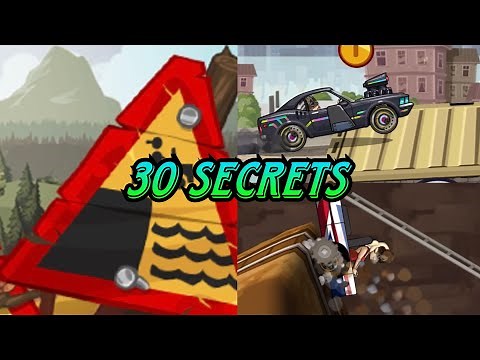 TOP 30 SECRETS in Hill Climb Racing 2