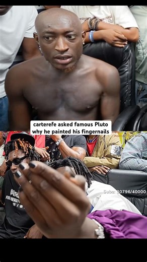 The moment carterefe asked famous Pluto why he painted his fingernails 👌🏾#carterefe #twitchstream