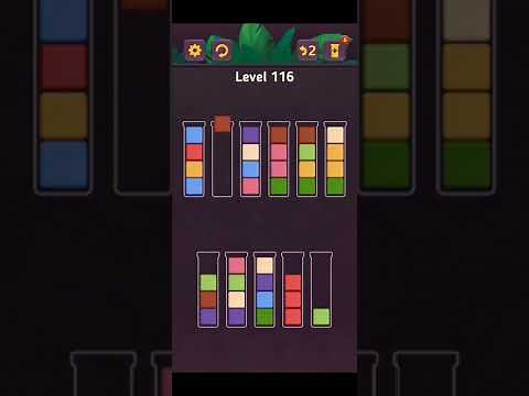 Complete Block King Sort Puzzle Level 111 to Level 120