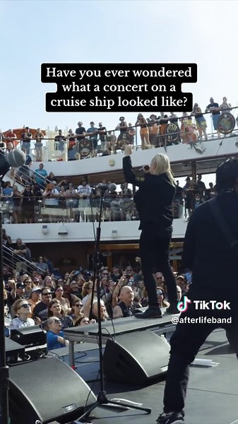 One of the COOLEST things we’ve done! #fyp #shiprocked #afterlife #cruiseship #concert #festival #foryoupage #metal