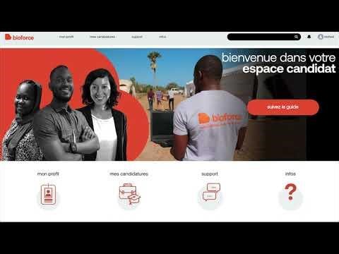 Comment s'inscrire à Bioforce ? Visite guidée de l'espace candidat | Bioforce
