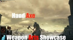 Dark Souls 3 Hand Axe - Weapon Arts Showcase-0