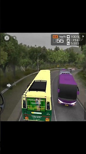 KSRTC Super Fast Bus Mod In Bus Simulator Indonesia - Bussid Bus Mod - Bussid Car Mod - Bussid