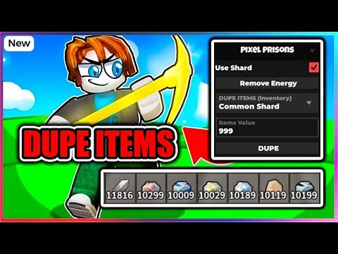[⛏️OP] Pixel Prisons Script - DUPE ITEMS