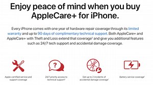 AppleCare  for iPhone, iPad, and Apple Watch can be extended out to service life of product | AppleInsider
