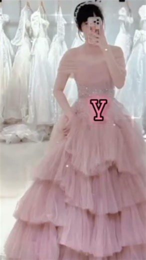 choose your first name letter and get a party dress #wedding #letter #video