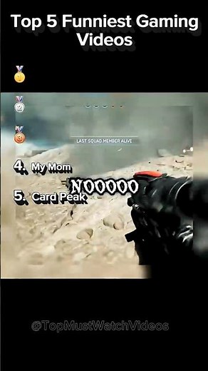 Top 5 HILARIOUS Gaming Clips (CAUGHT ON TAPE)