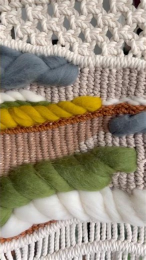 Makeing of large macrame wall hanging #macrametutorial #macramewallhanging