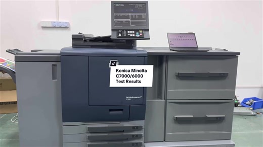 Kemei C7000 (super cost-effective color machine) • Speed: 70 pages/minute (color/black and white A4) • Resolution: 1200 × 1200dpi (equivalent to 3600dpi) • Memory/hard drive: 3072MB/160GB • Monthly load: 330000 pages • Paper: 60-350g, up to 1.2 meters long, supports copperplate, adhesive, thin paper, thick paper all available#printer #copier #Konicaminolta #refurbished