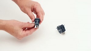 GAMA Electronics 30 Amp Rocker Switch Polarity Reverse DC Motor Control Momentary On - Off - Momentary On