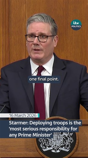 Keir Starmer: Deploying troops is the 'most serious responsibility for any Prime Minister' #politics