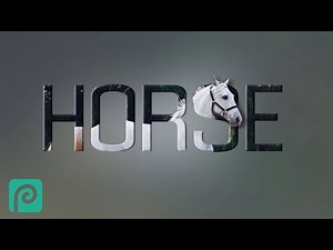 How to Add Image inside a Text in Photopea | Browser Photoshop