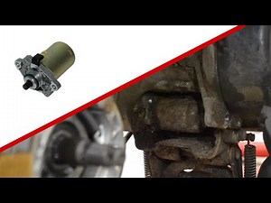 Replace starter motor | Vespa LX 2 stroke
