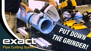 The Exact PipeCut dual-speed pipe cutting saws power through material quickly and efficiently—even on the hardest cast iron pipes. These powerful saws are portable and easy to operate, making them an all-in-one solution for cutting or beveling pipes of differing sizes. The Exact PipeCut Saws have up to 10% faster cutting than with traditional methods and are more precise and uniform to get the pipes ready for joining right away. Shop Now: https://www.ohiopowertool.com/brands/exact-pipe-cutting …