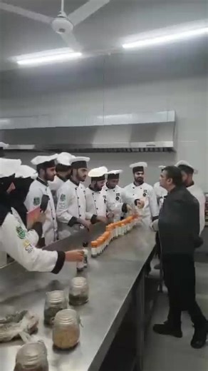 the chef kitchen, learning together as one class, understanding spices, aromas, and their true value. This is not just a lesson, it’s a journey of discipline, teamwork, and passion for culinary arts. Every spice tells a story, and every day in the kitchen shapes us into better professionals. نصرت فتح علی خانؒ کی غزل کے سائے میں: ہم خاموشی سے سیکھتے ہیں، شور کی ہمیں ضرورت نہیں، ہنر بولتا ہے خود، تعریف کی ضرورت نہیں۔ #CulinarySkills #ChefKitchen #SpiceKnowledge #LearningTogether