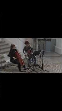 Can an old cello learn new tricks? Baroque cello duo plays avant garde