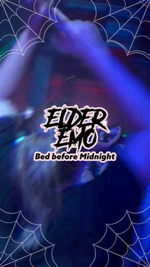 Elder Emo is back for a Halloween Special! 🖤🕸️🎃 Did you grow up on My Chemical Romance? Do you get backaches at gigs? Do you want to be in bed before midnight? Then this night is for you. We invite you to a Halloween party made by elderly emos for elder emos here on Fri 31 Oct. 🔗 http://amg-venues.com/mhB050X22P3 #ElderEmo | O2 Academy Islington