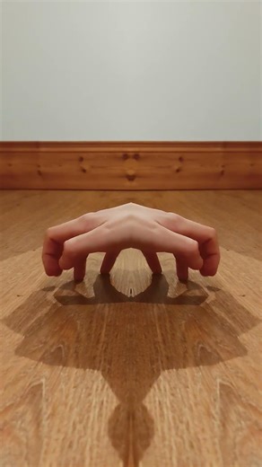 floating hand spider attack!#funny #memes #viral #fypシ