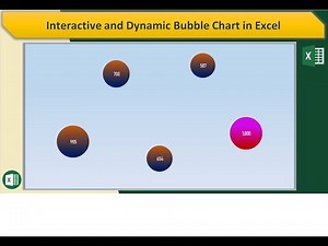 Interactive and Dynamic Bubble Chart in Excel