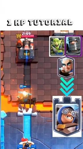 I Took the Tower to 1 HP Using Different Troops 😱 | Clash Royale Challenge